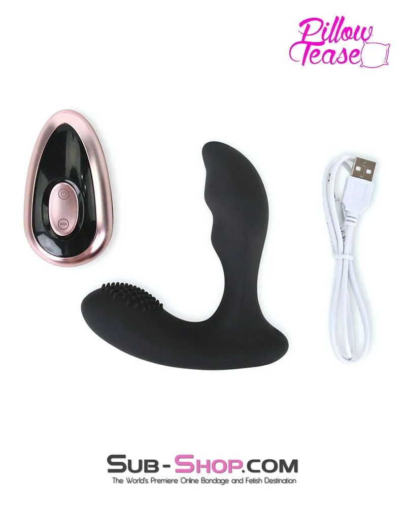 0651E      Rechargeable Waterproof Silicone Perineum and Prostate Anal Vibrator