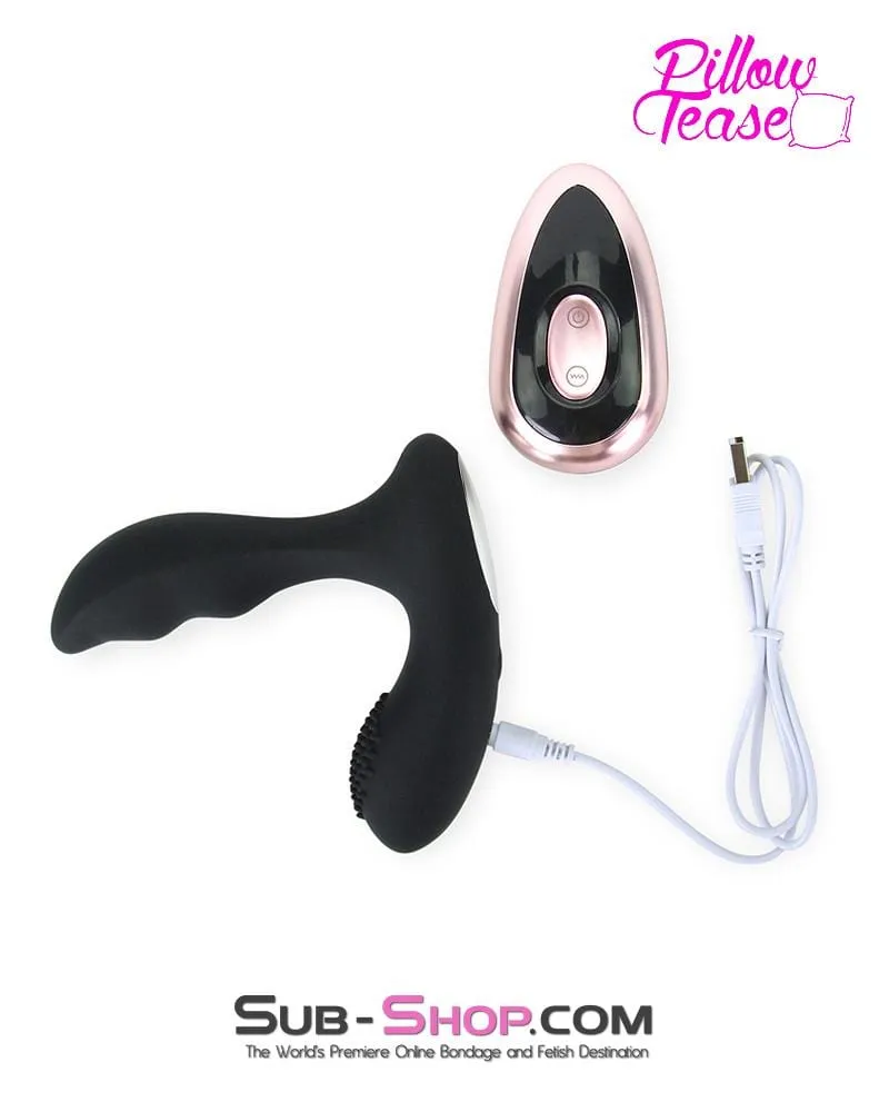 0651E      Rechargeable Waterproof Silicone Perineum and Prostate Anal Vibrator