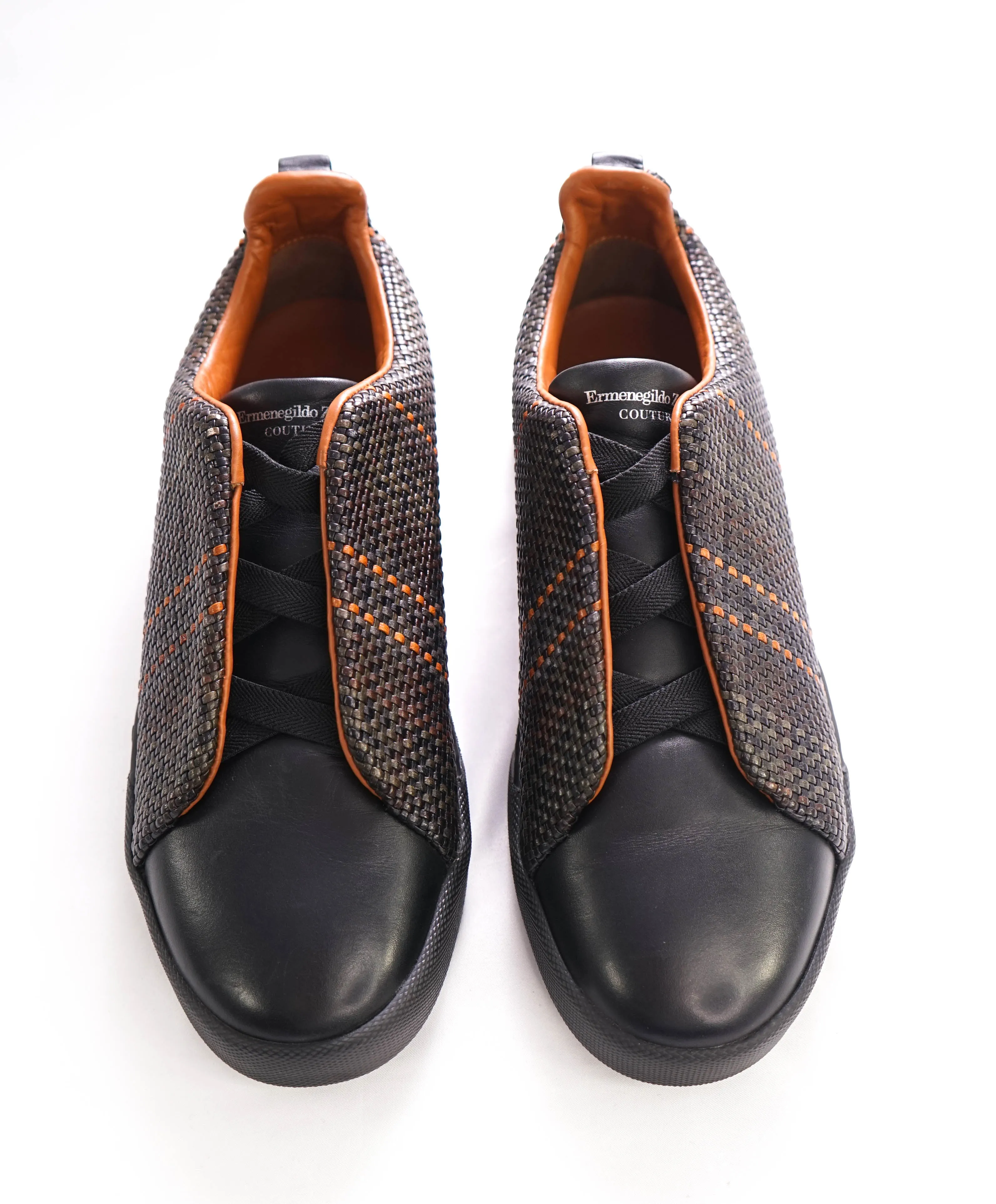 $1,195 ERMENEGILDO ZEGNA - COUTURE "Triple Stitch" Sneakers - 8US (41EU)