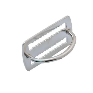 2" Webbing keeper with d ring