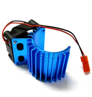 308006 380 Motor EP RC Heatsink Cooling Head Vent Side 6v Fan Blue JST
