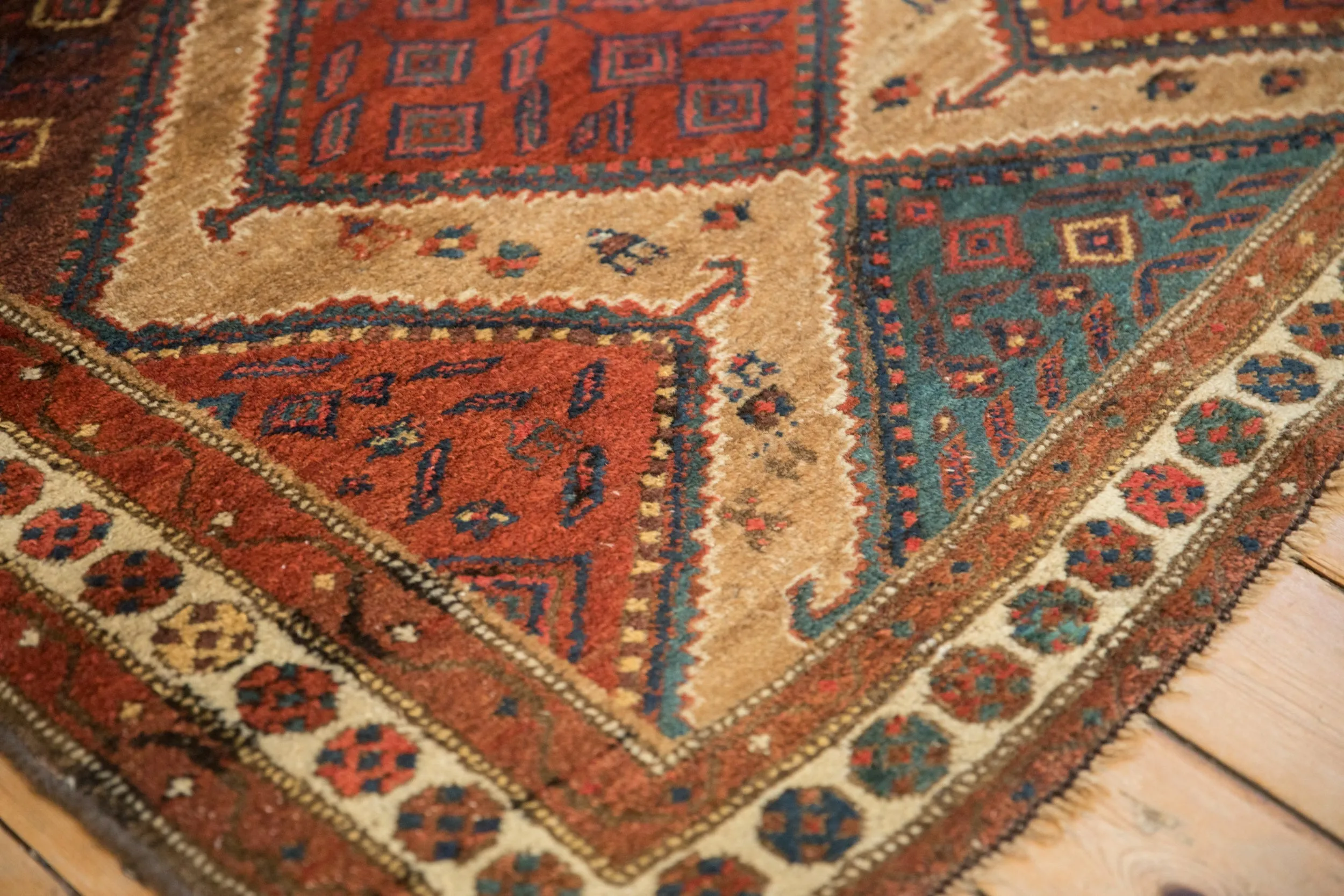 4x6.5 Antique Fine Hamadan Rug