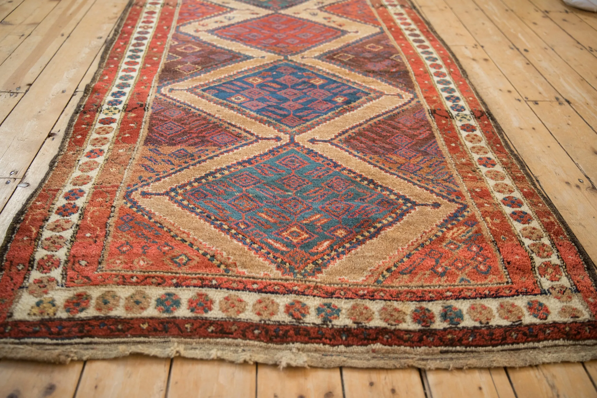4x6.5 Antique Fine Hamadan Rug