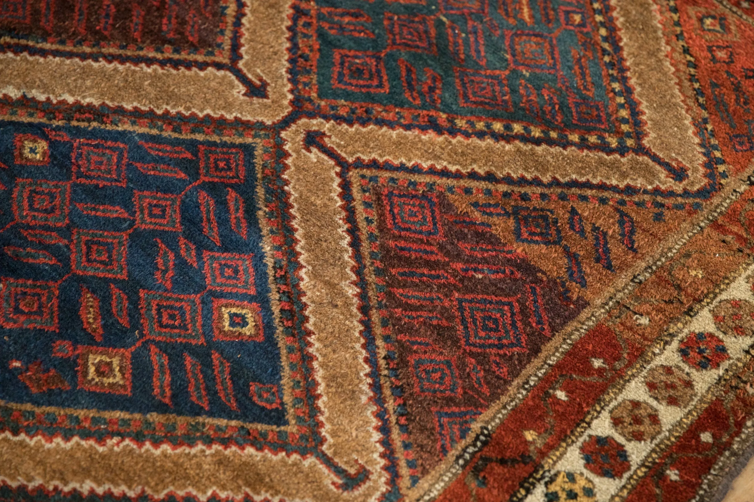 4x6.5 Antique Fine Hamadan Rug