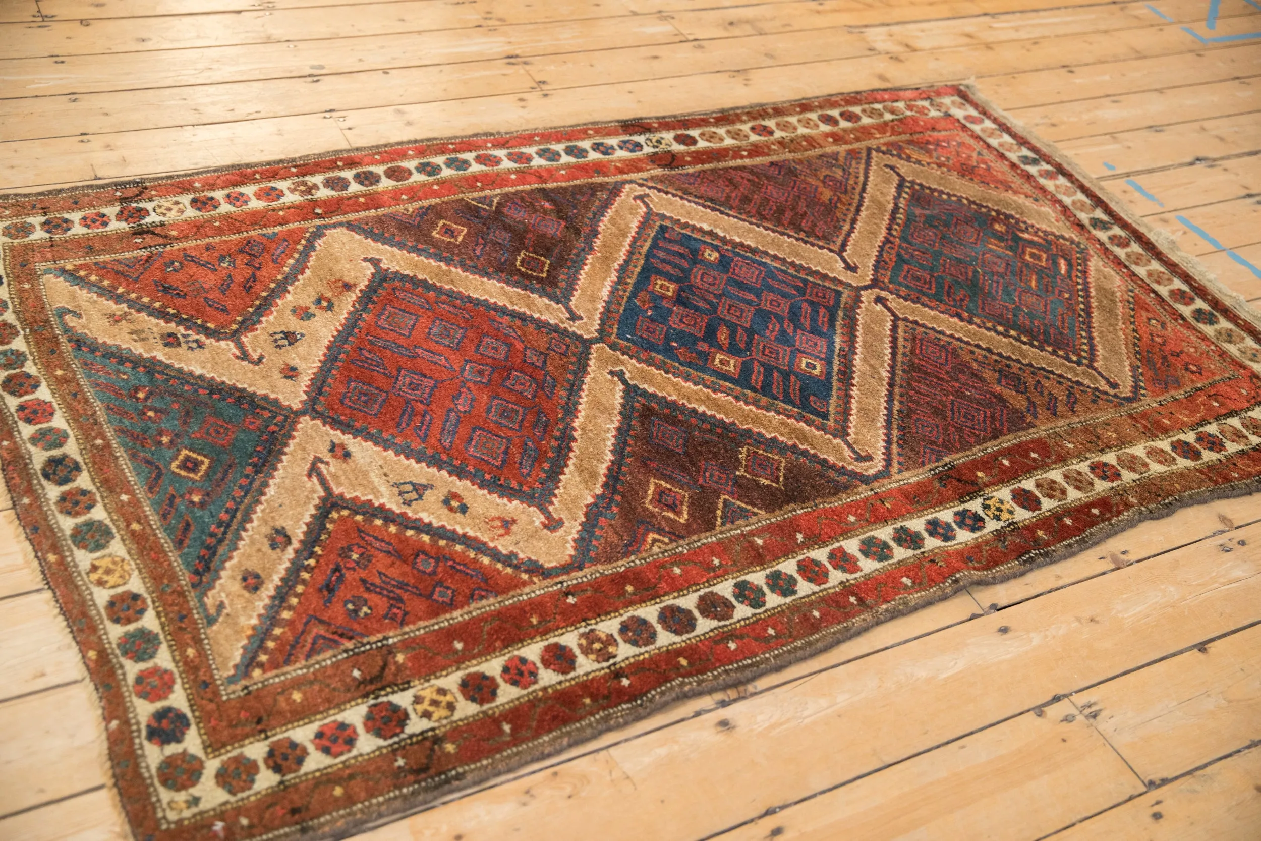 4x6.5 Antique Fine Hamadan Rug