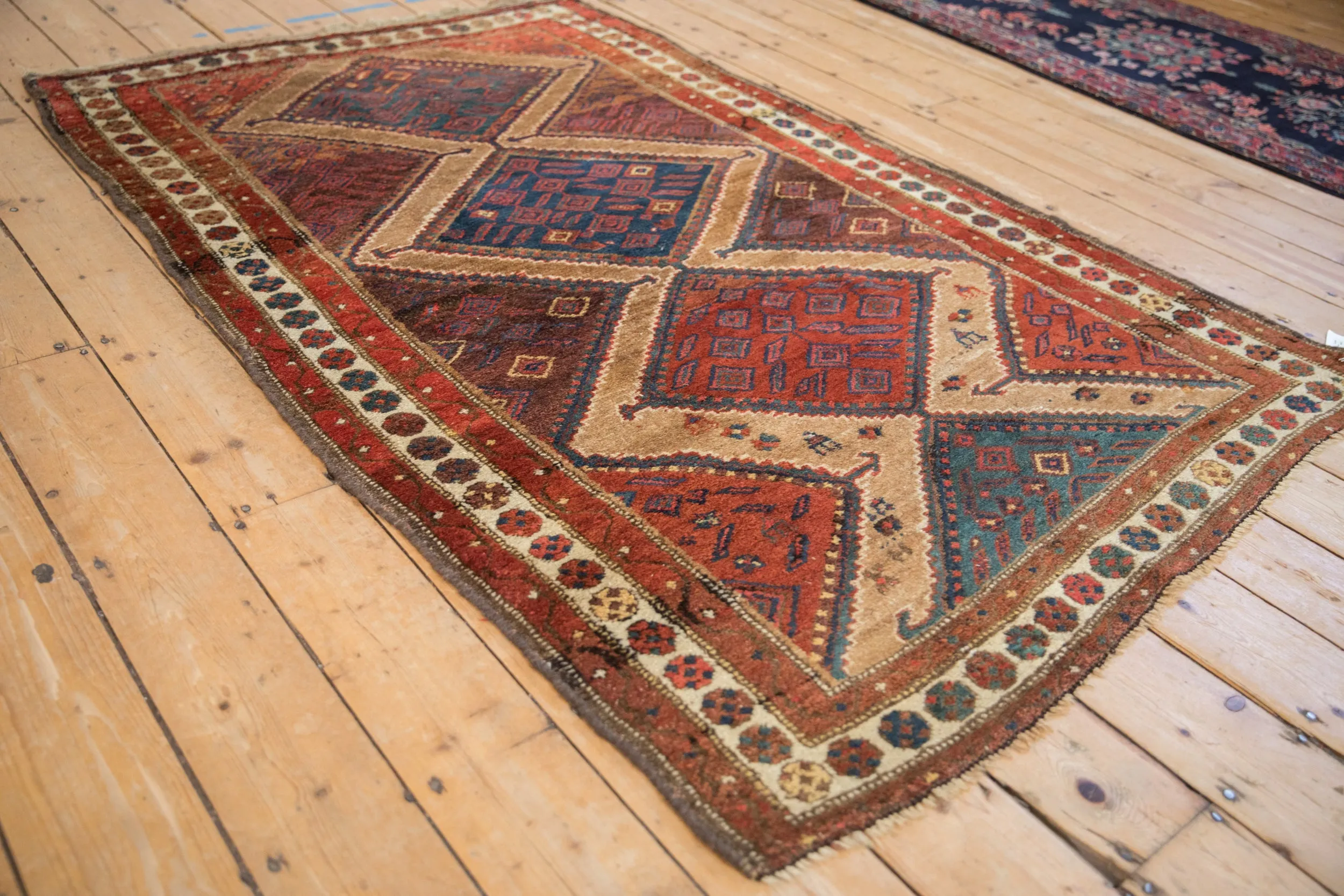 4x6.5 Antique Fine Hamadan Rug