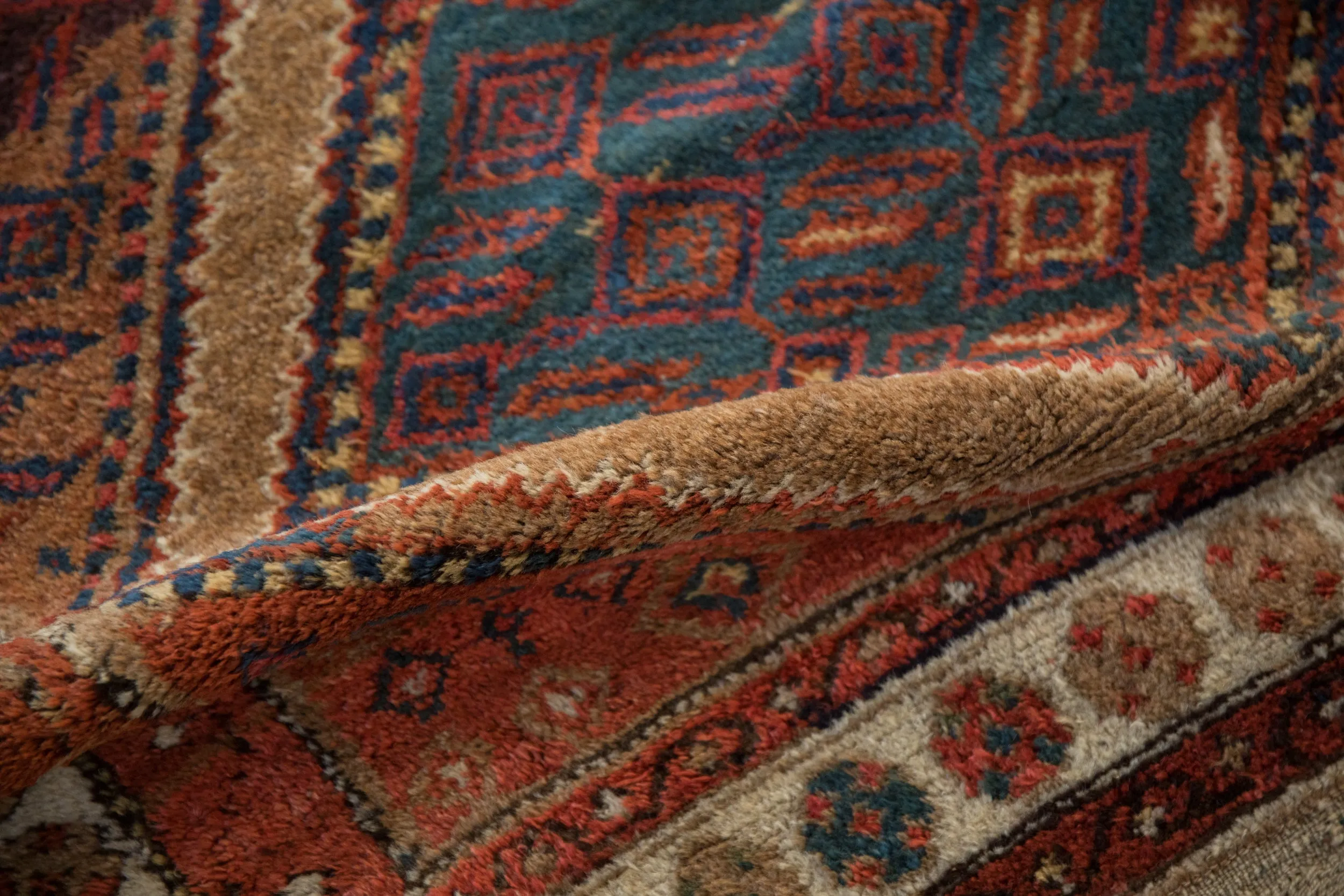 4x6.5 Antique Fine Hamadan Rug