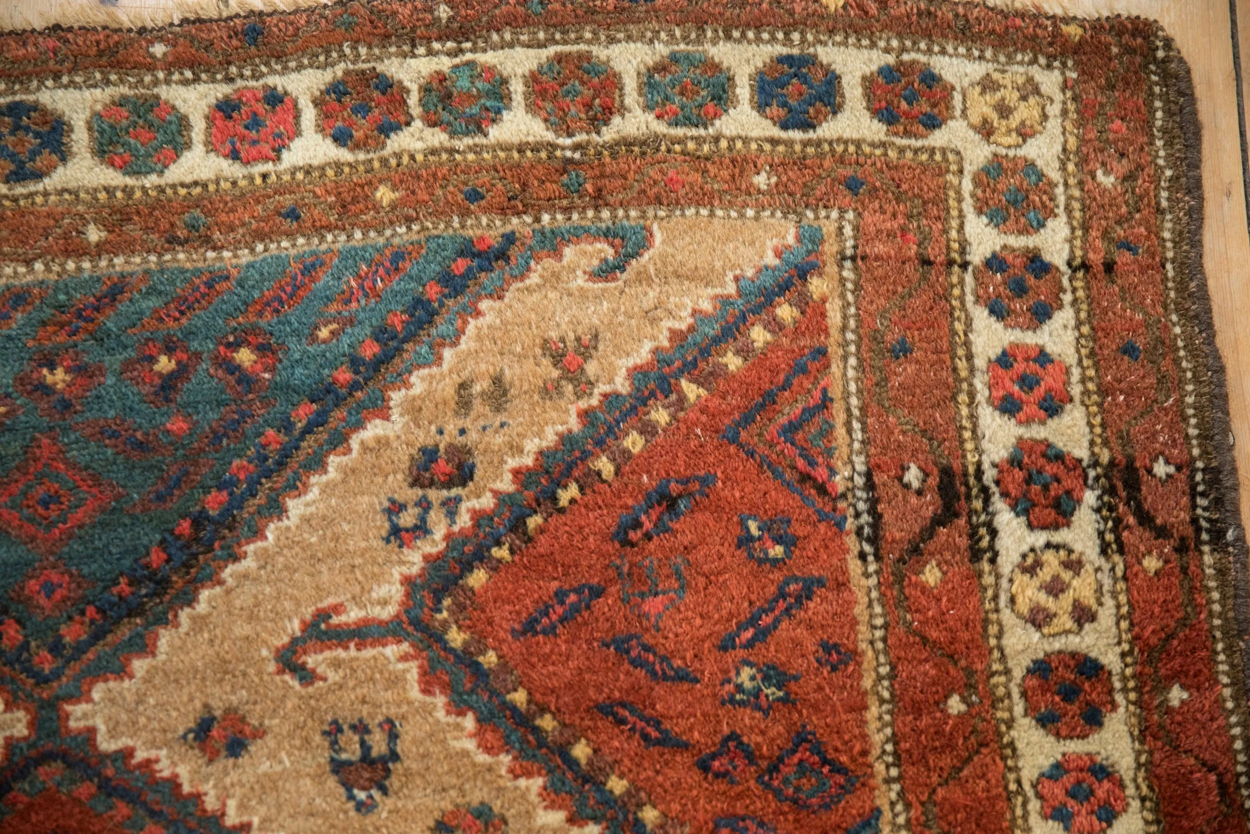 4x6.5 Antique Fine Hamadan Rug
