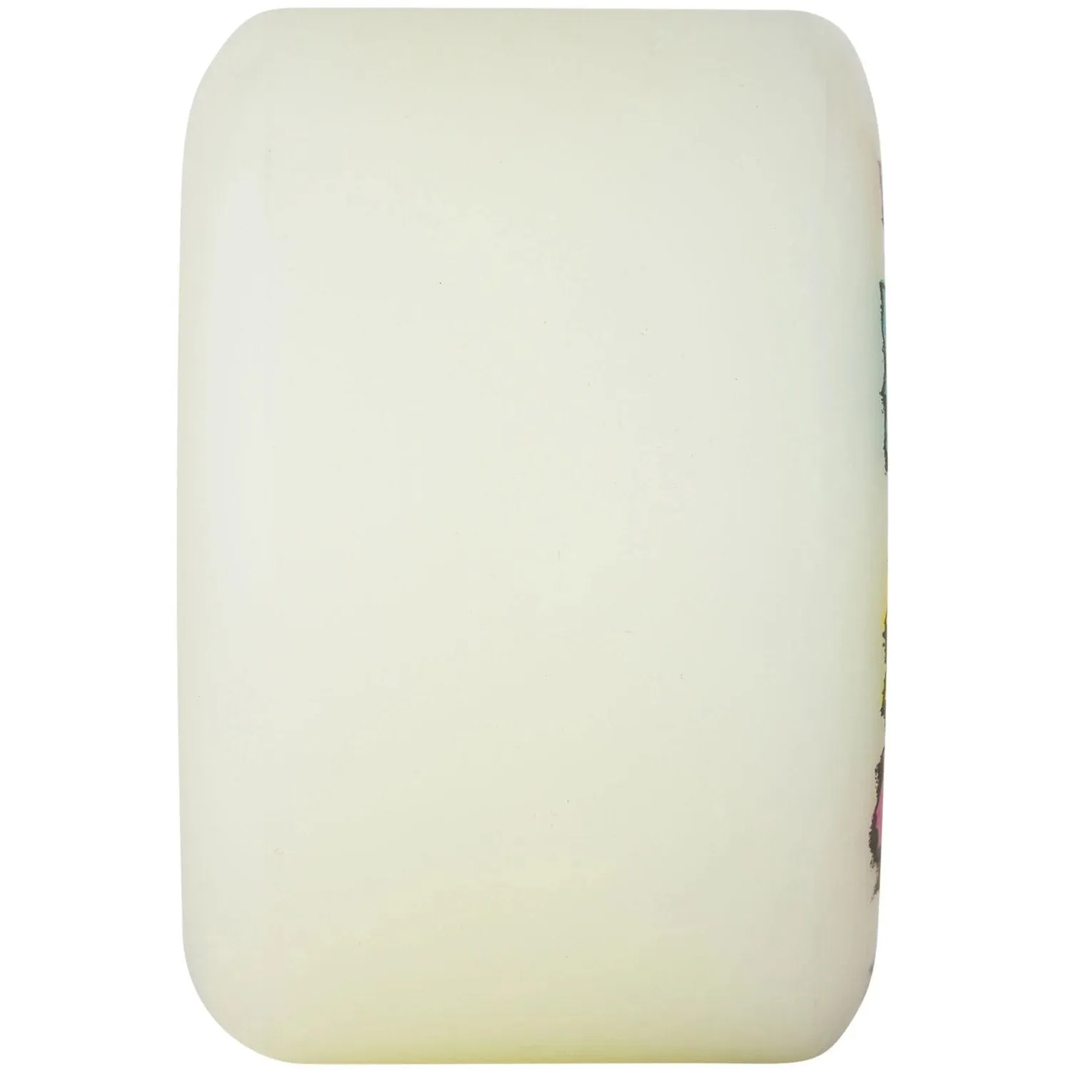 57mm Team Rider White Multi 95a Skateboard Wheels