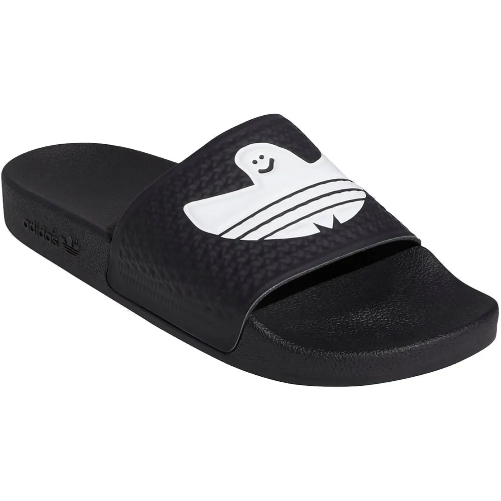 adidas Shmoofoil Slides Core Black/Cloud White/Cloud White