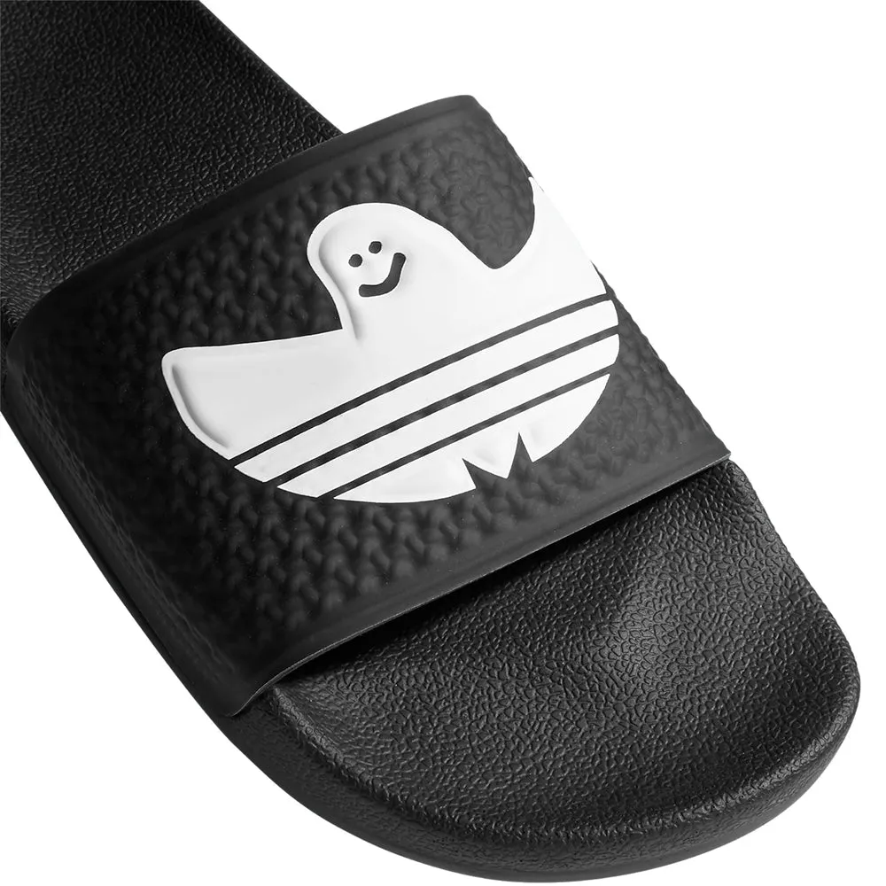 adidas Shmoofoil Slides Core Black/Cloud White/Cloud White