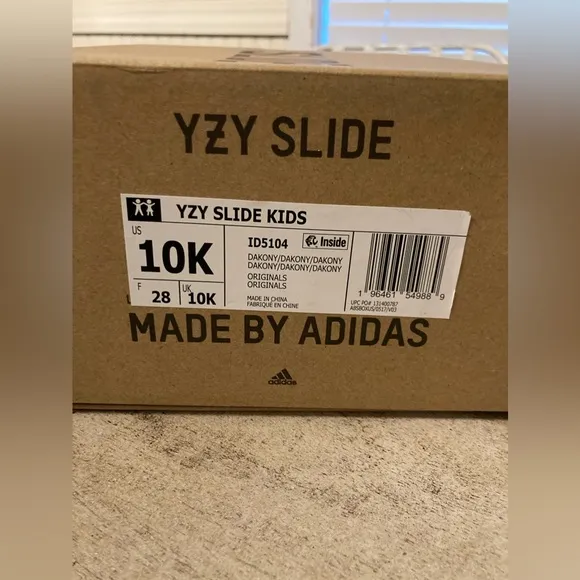 Adidas Yeezy Slides,  New in Box, Size 10k