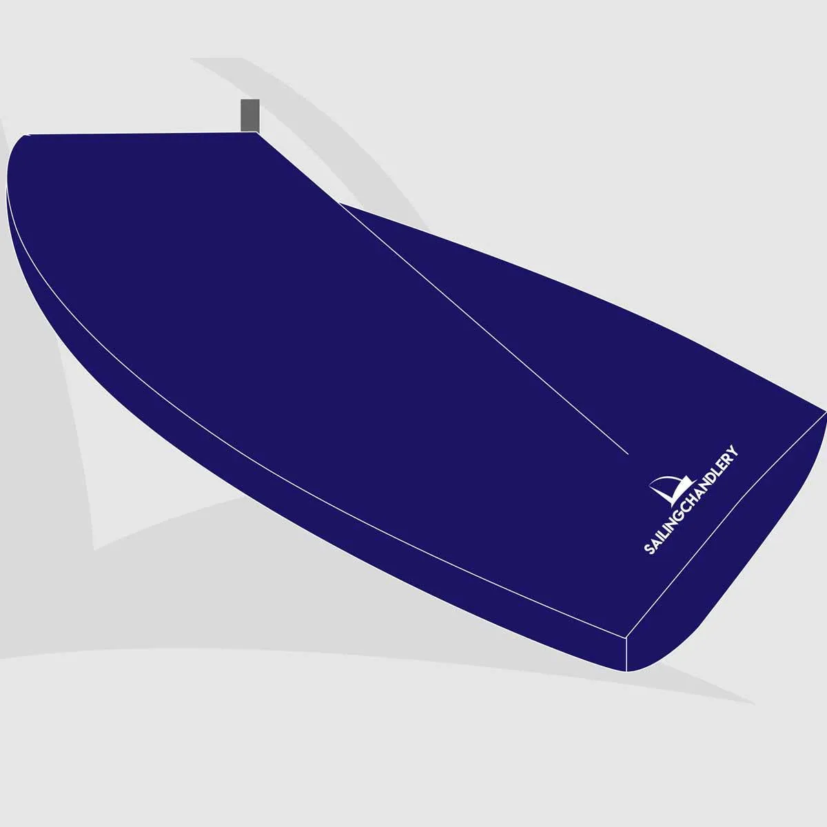 Albacore Boat Cover - Boom Up - PVC Blue