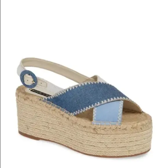 alice   oliviaFayen Platform Espadrille Sandal