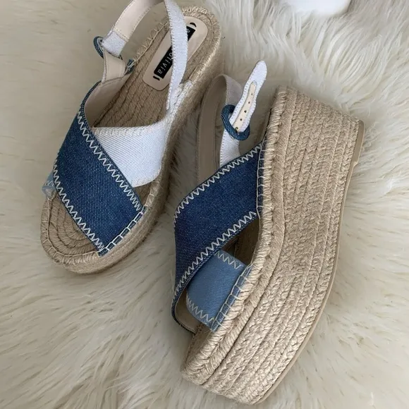 alice   oliviaFayen Platform Espadrille Sandal