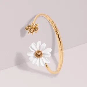 All Abuzz Bee Open Hinged Cuff