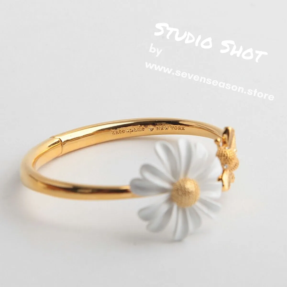 All Abuzz Bee Open Hinged Cuff