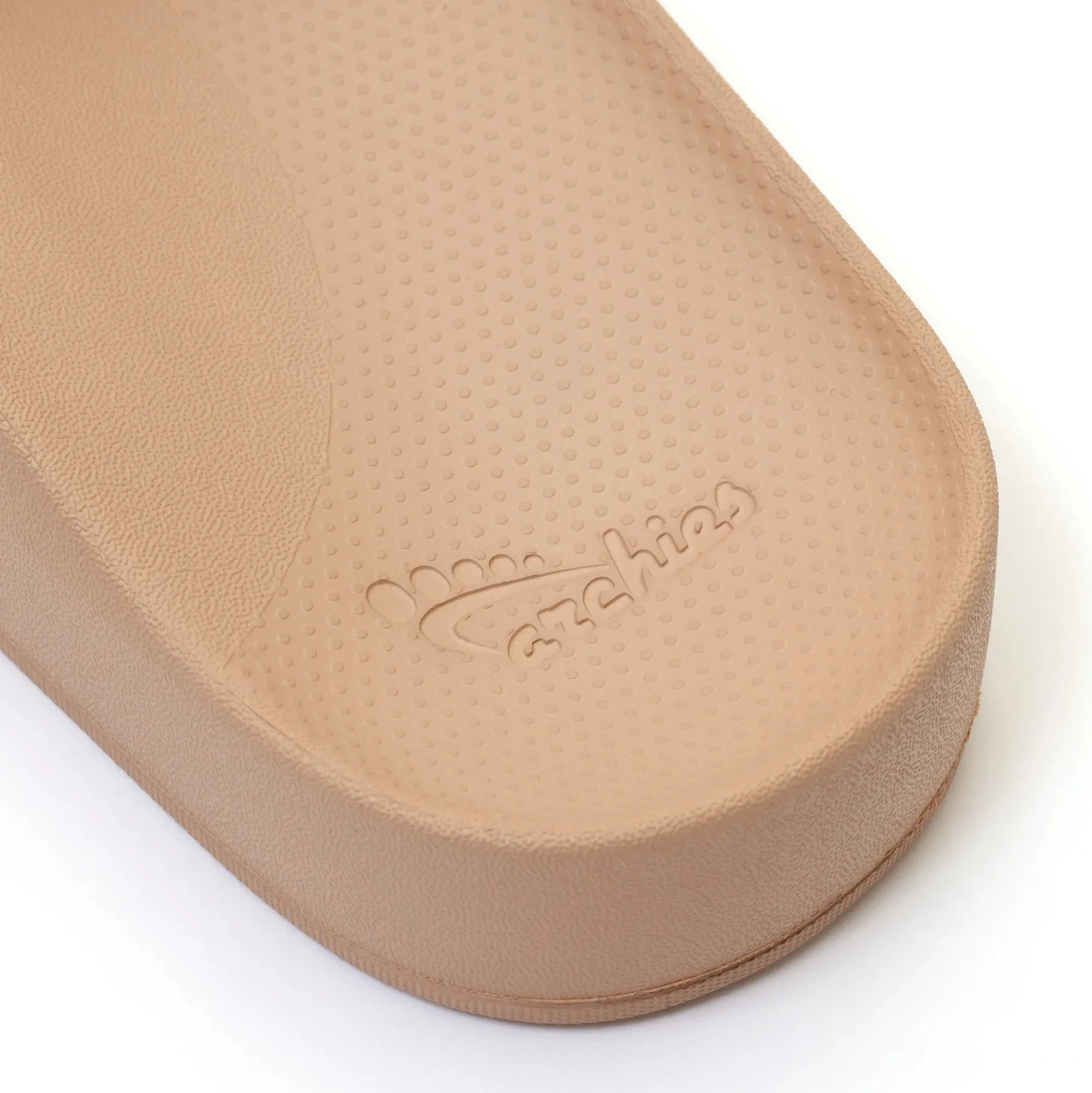 Arch support slides in tan
