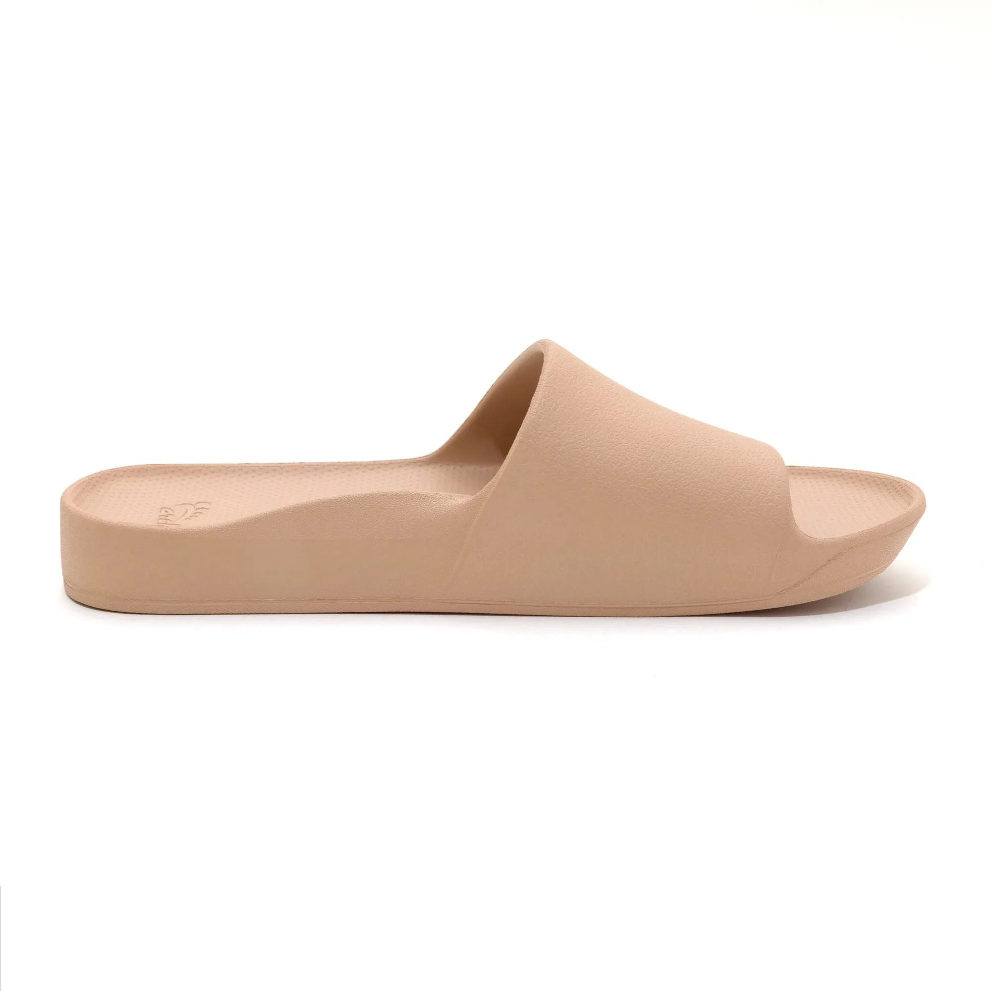 Arch support slides in tan