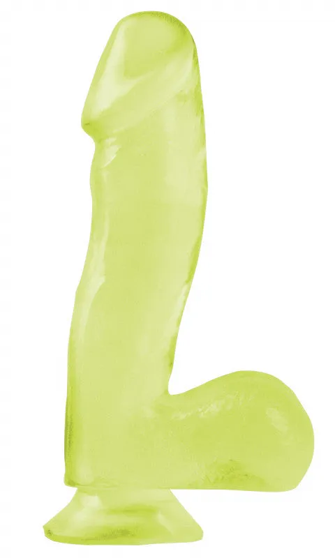 Basix 6.5in  With Suction Cup Glow in the Dark