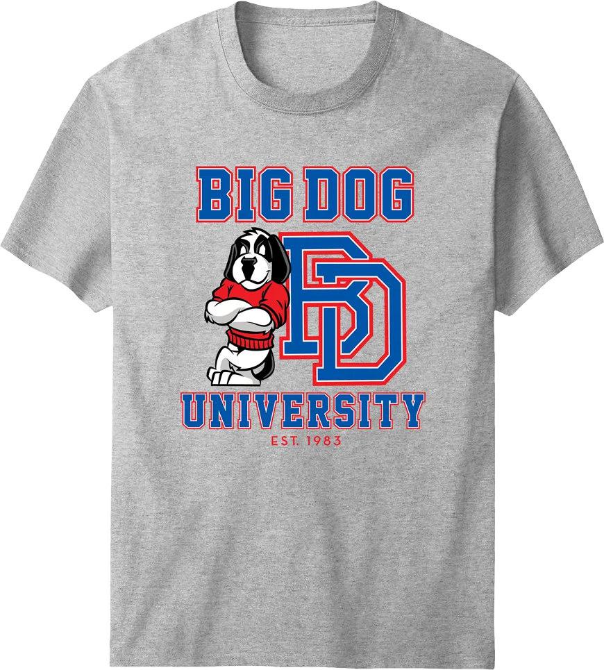 Bd University Red Blue T-shirt