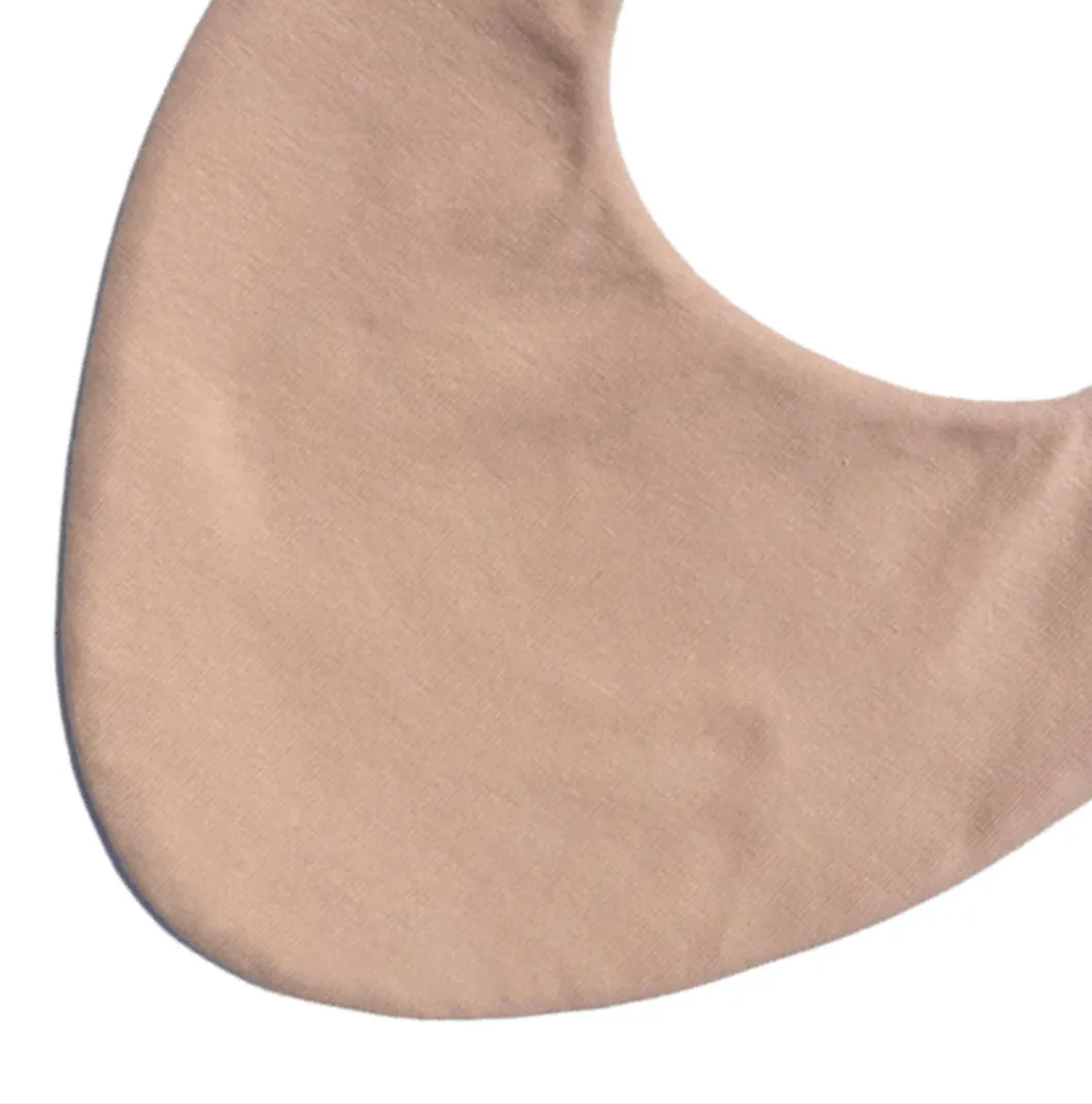 Beige Bib Waterproof Dribble Bib