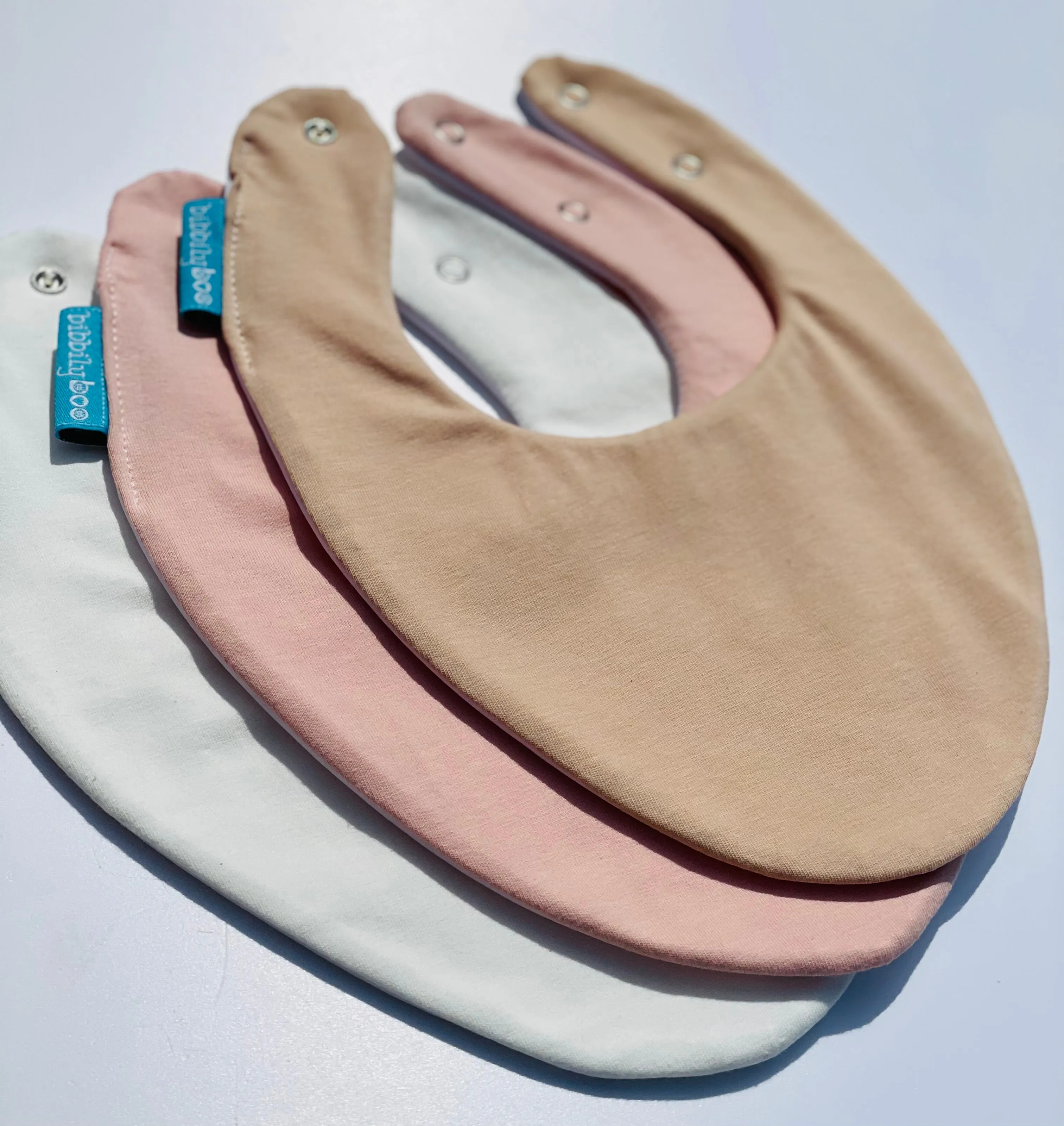 Beige Bib Waterproof Dribble Bib