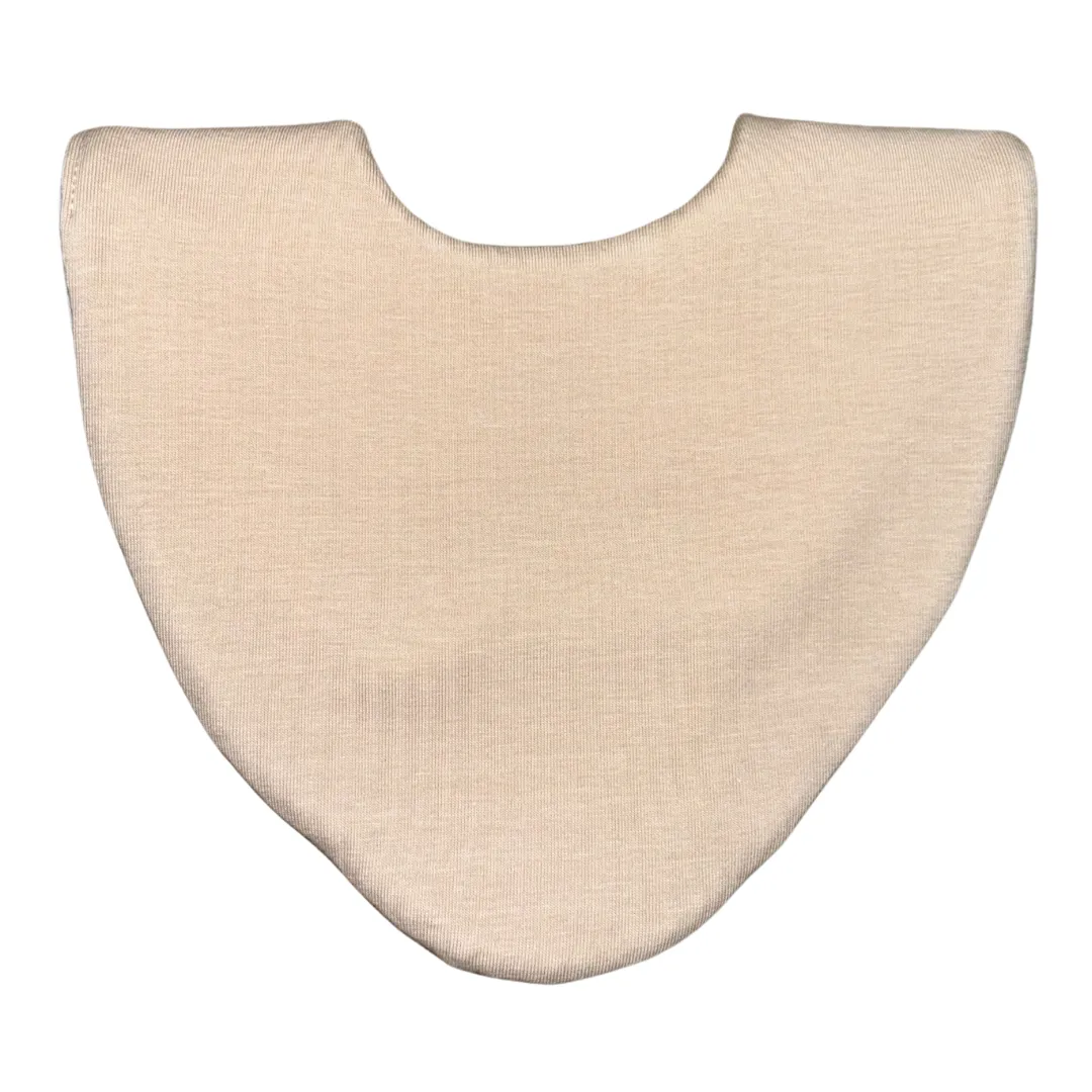 Beige Bib Waterproof Dribble Bib