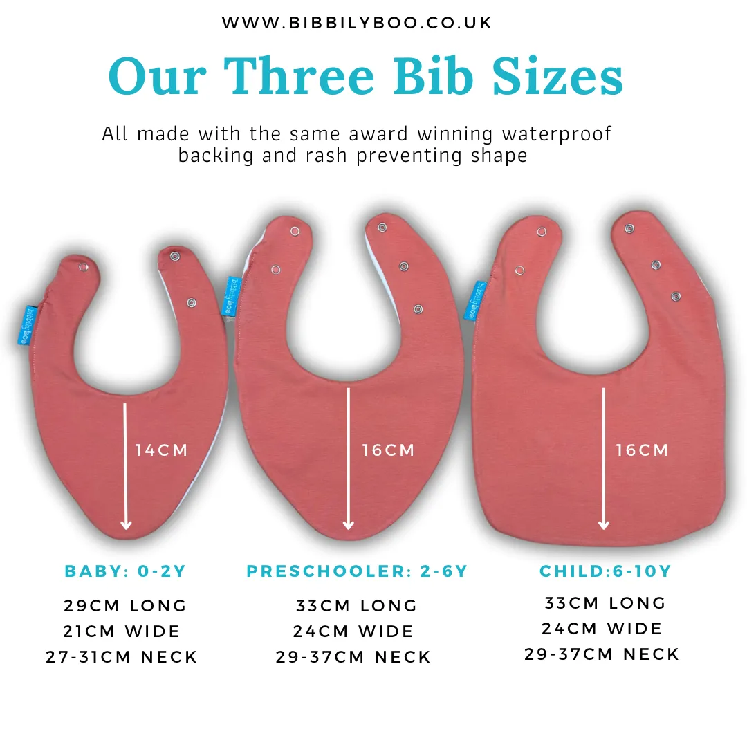 Beige Bib Waterproof Dribble Bib