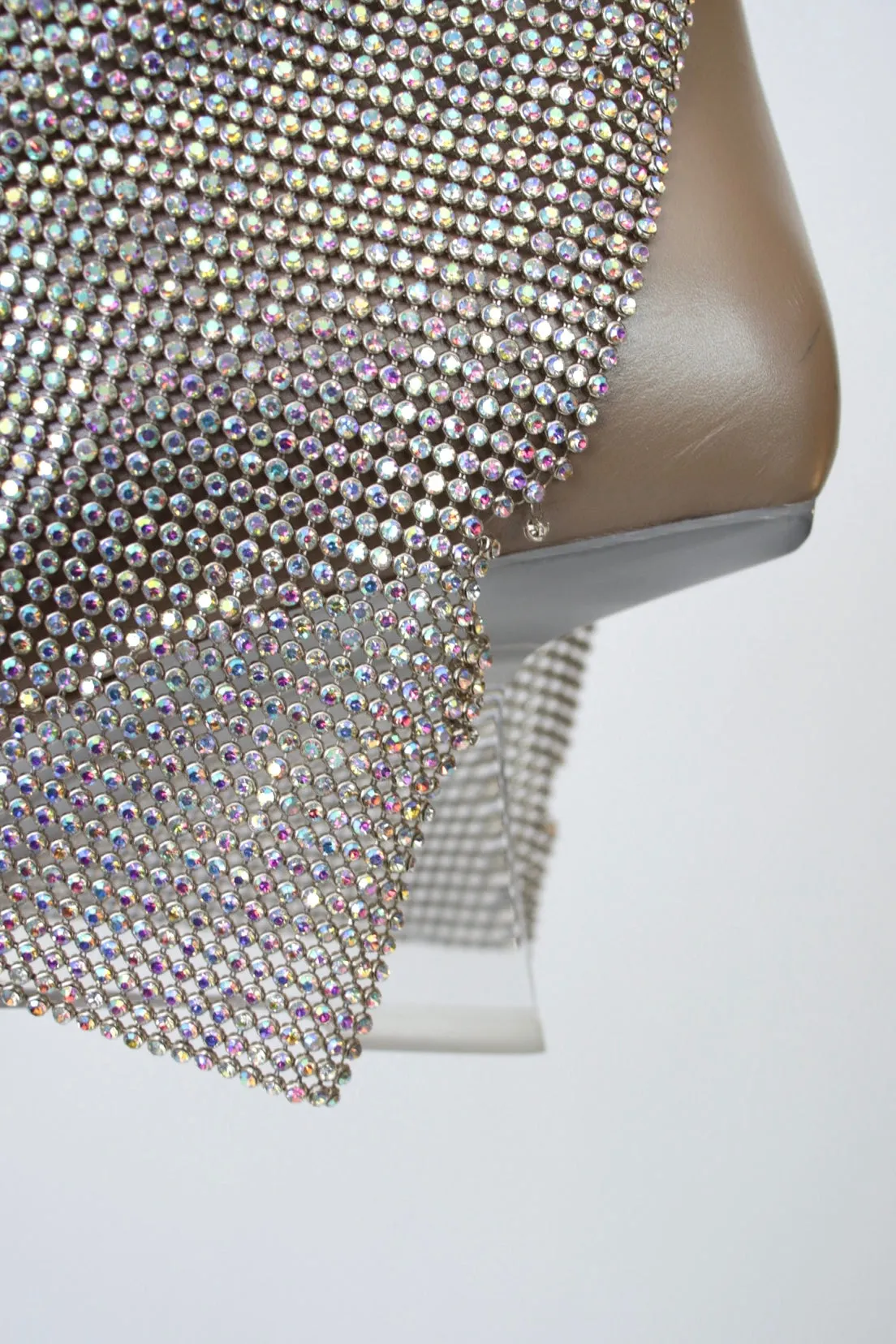Benedetta Bruzziches Draped Crystal Boots*