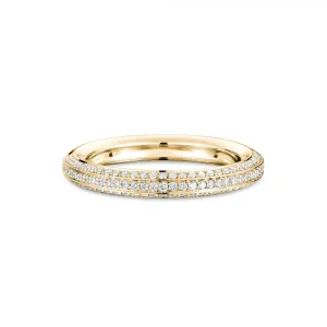 Birks Bee Chic 18K Yellow Gold Diamond Band