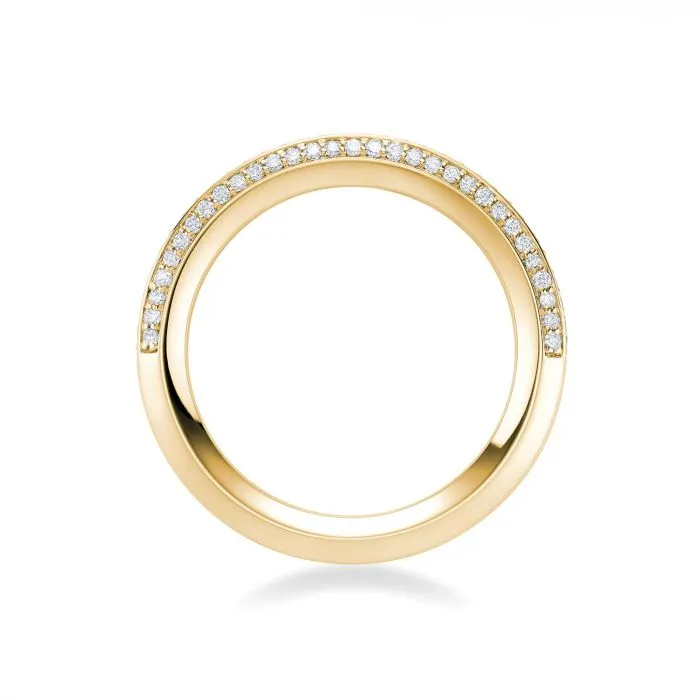 Birks Bee Chic 18K Yellow Gold Diamond Band
