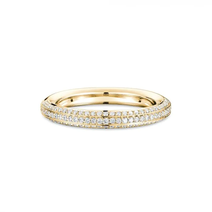 Birks Bee Chic 18K Yellow Gold Diamond Band