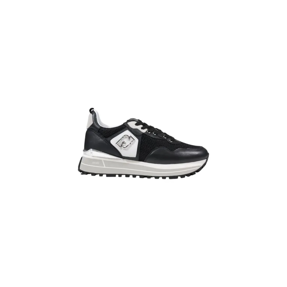 Black Leather Sneaker