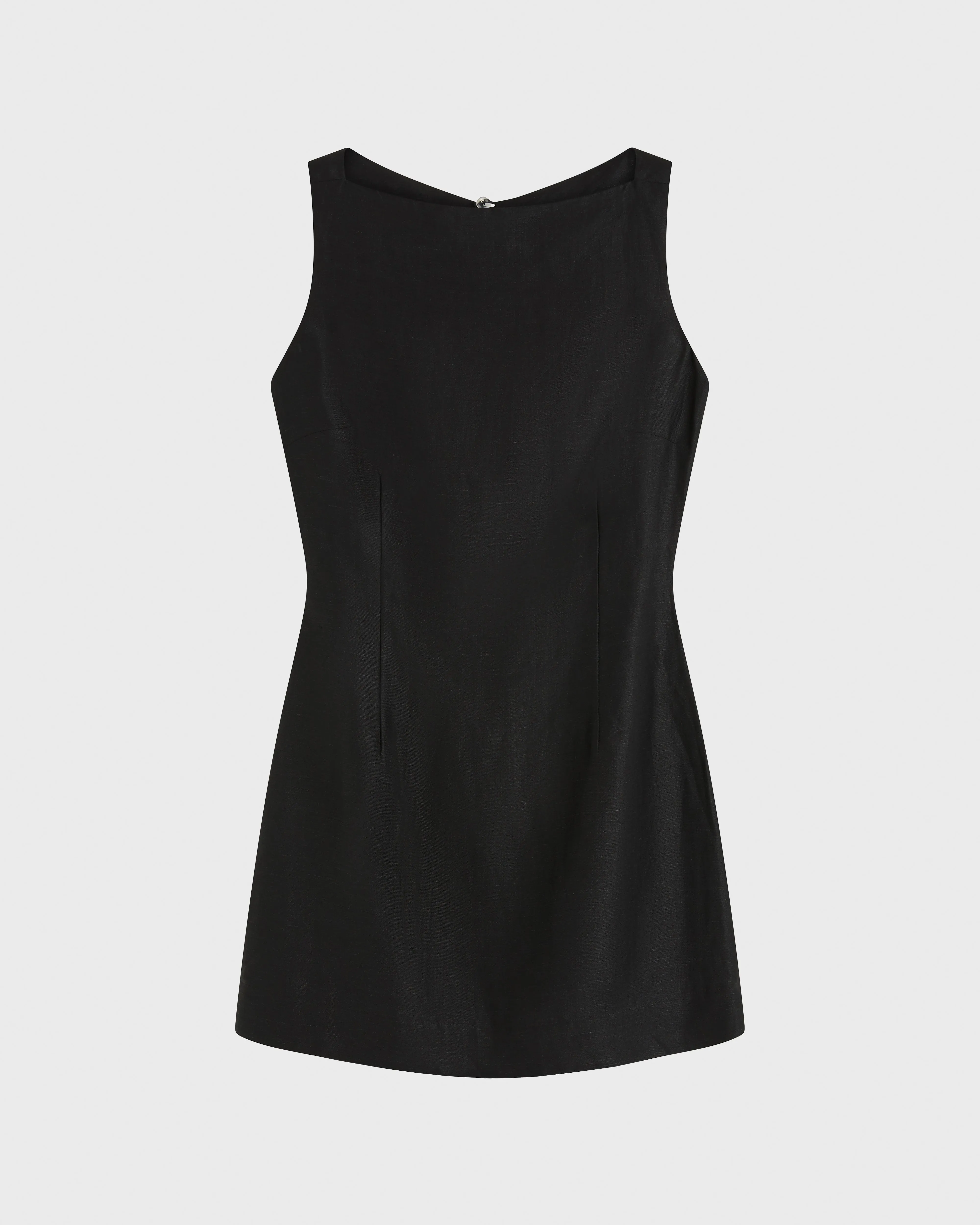 Bormio Backless Mini Dress - Black