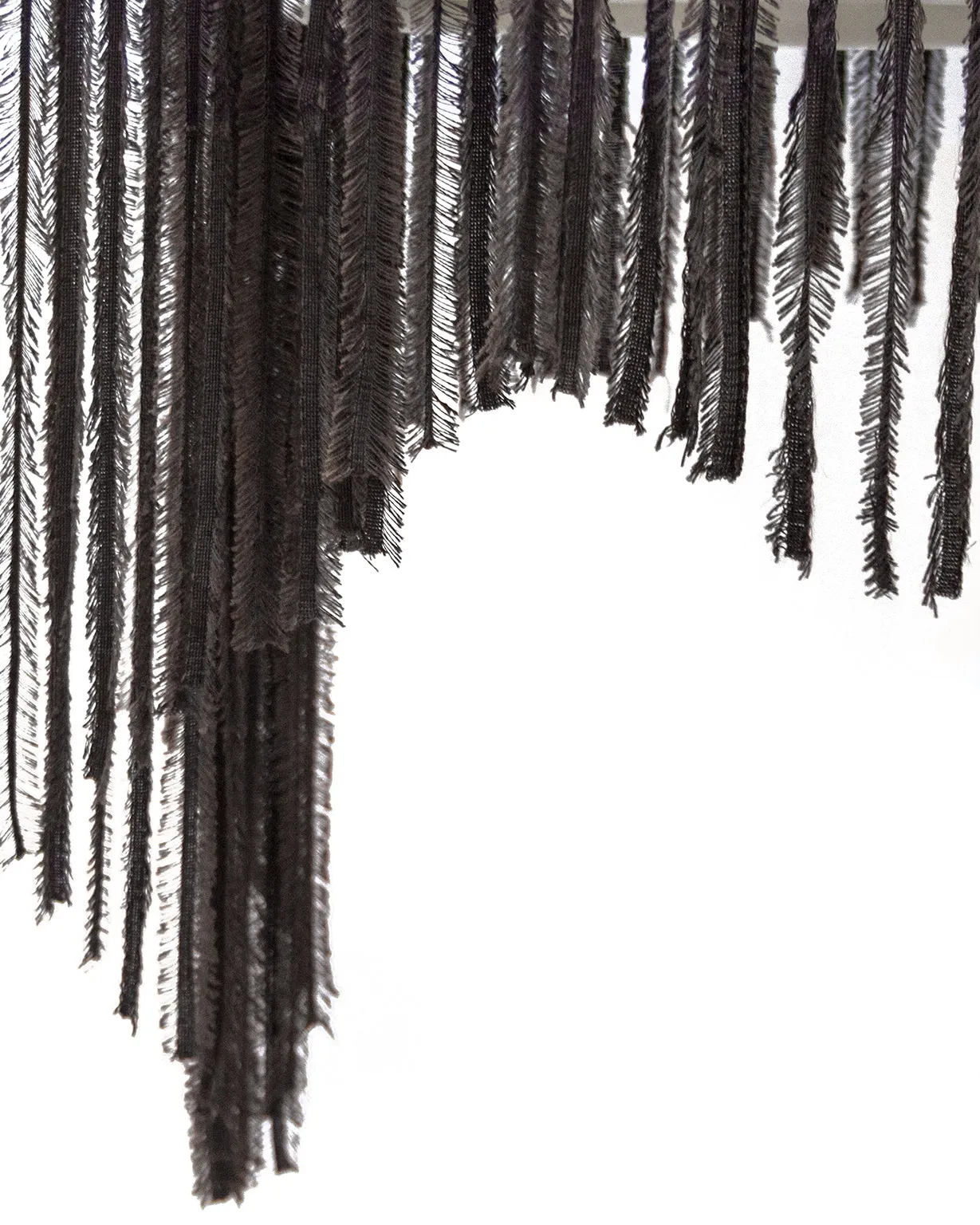 Brown Knit Poncho