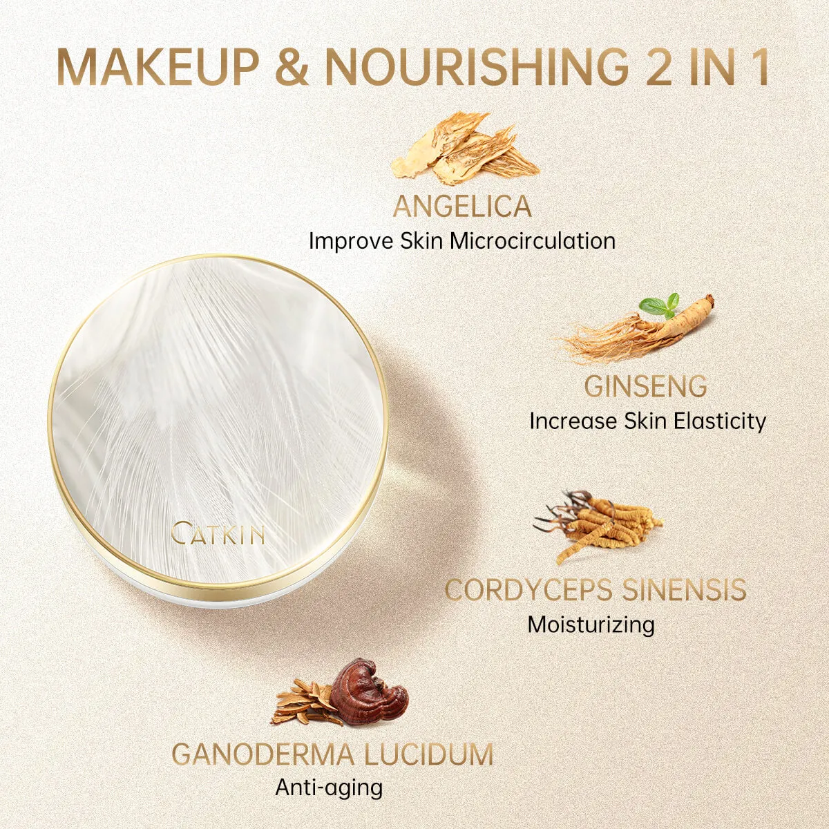 CATKIN Chic Luxury Loose Baking Setting Powder