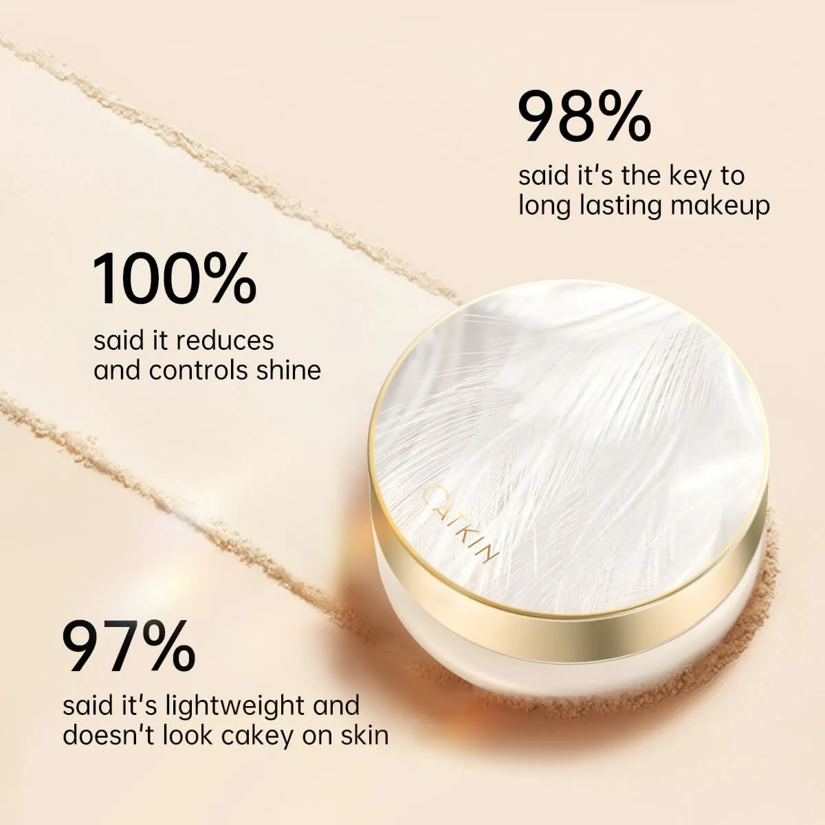 CATKIN Chic Luxury Loose Baking Setting Powder