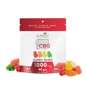CBD : CBG 1000mg Gummies