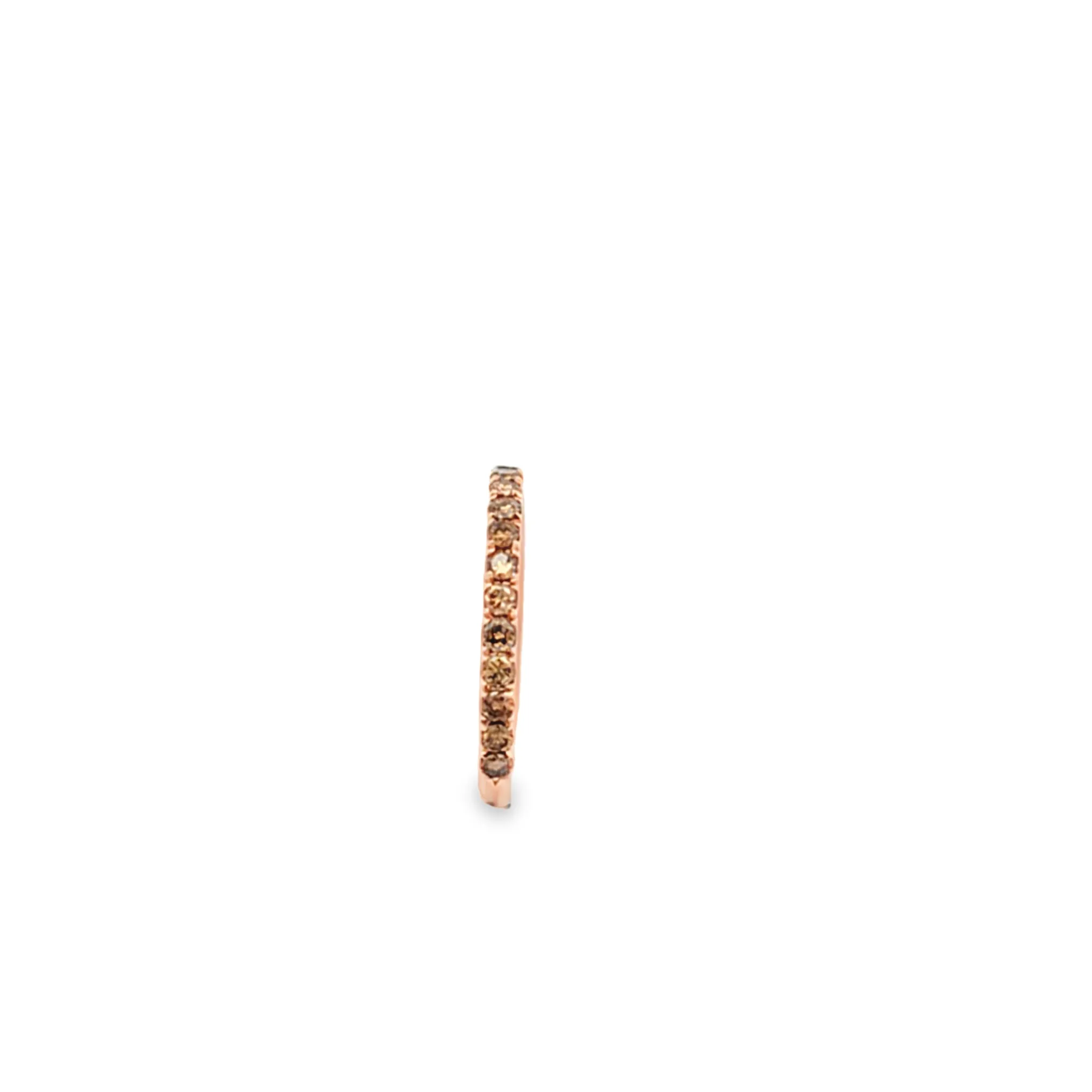 Champagne Diamond wedding Band