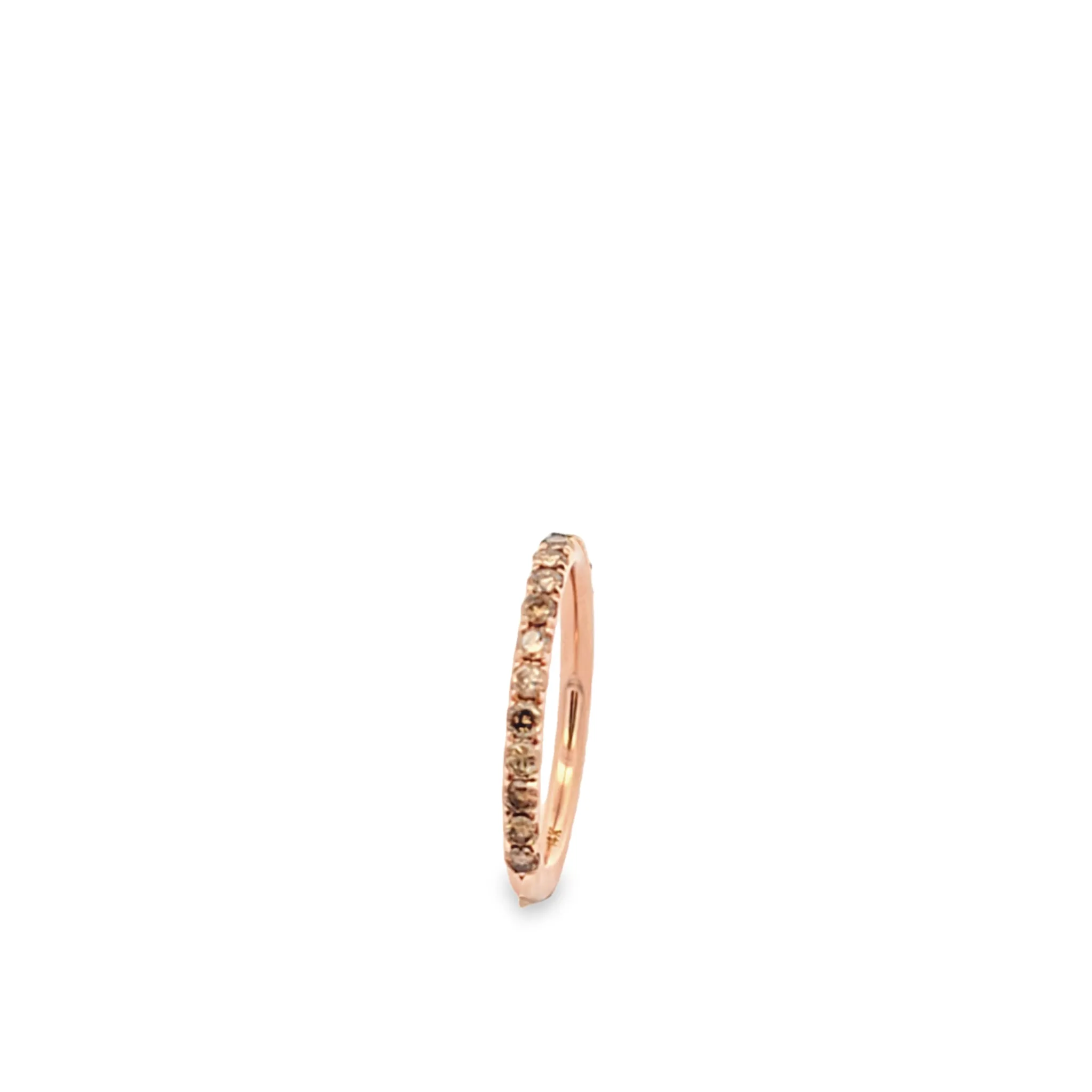 Champagne Diamond wedding Band