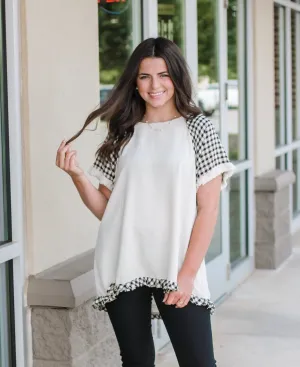 Checkered Beauty Blouse