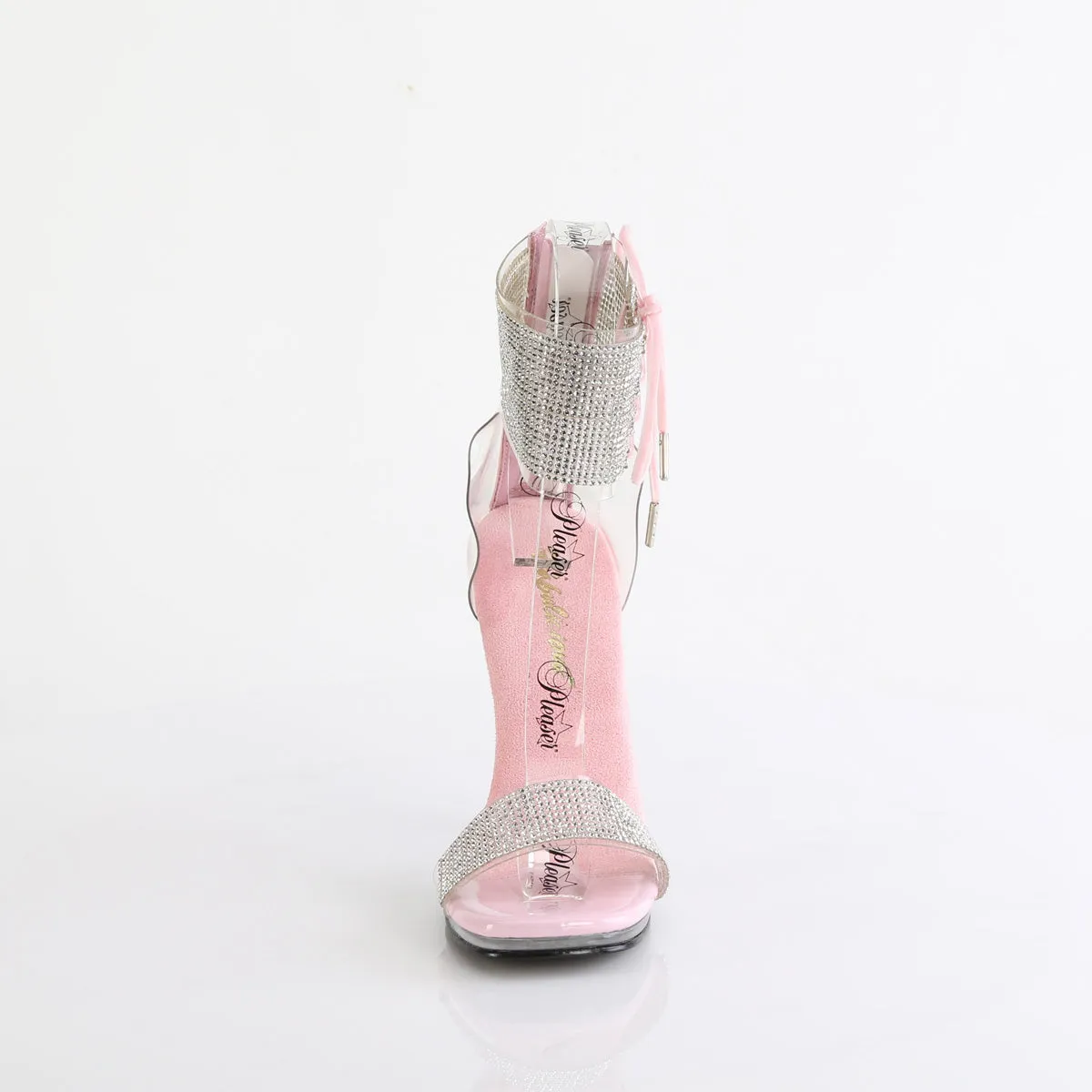 CHIC-47  Clear-Baby Pink/Clear