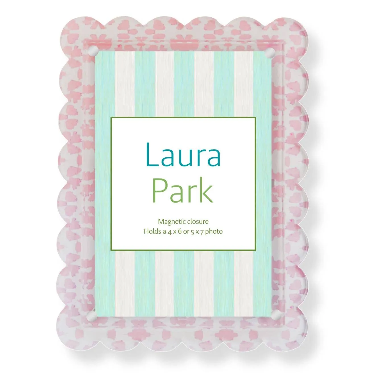 Chintz Rose Acrylic Picture Frame: One Size