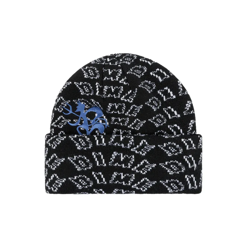 Chopper Fold Beanie (Black)
