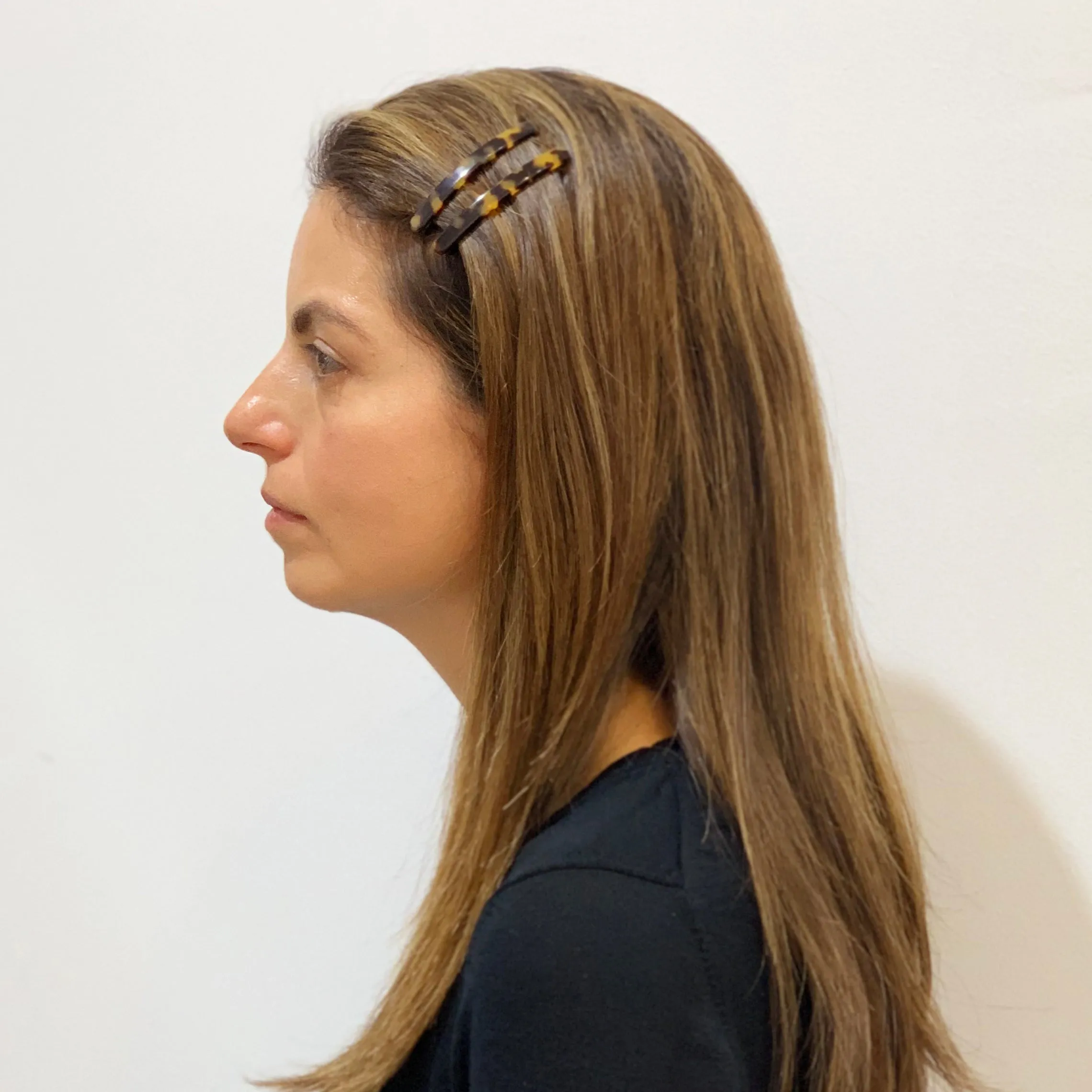 Classic Large Royal Garland Print Hair Clip Set