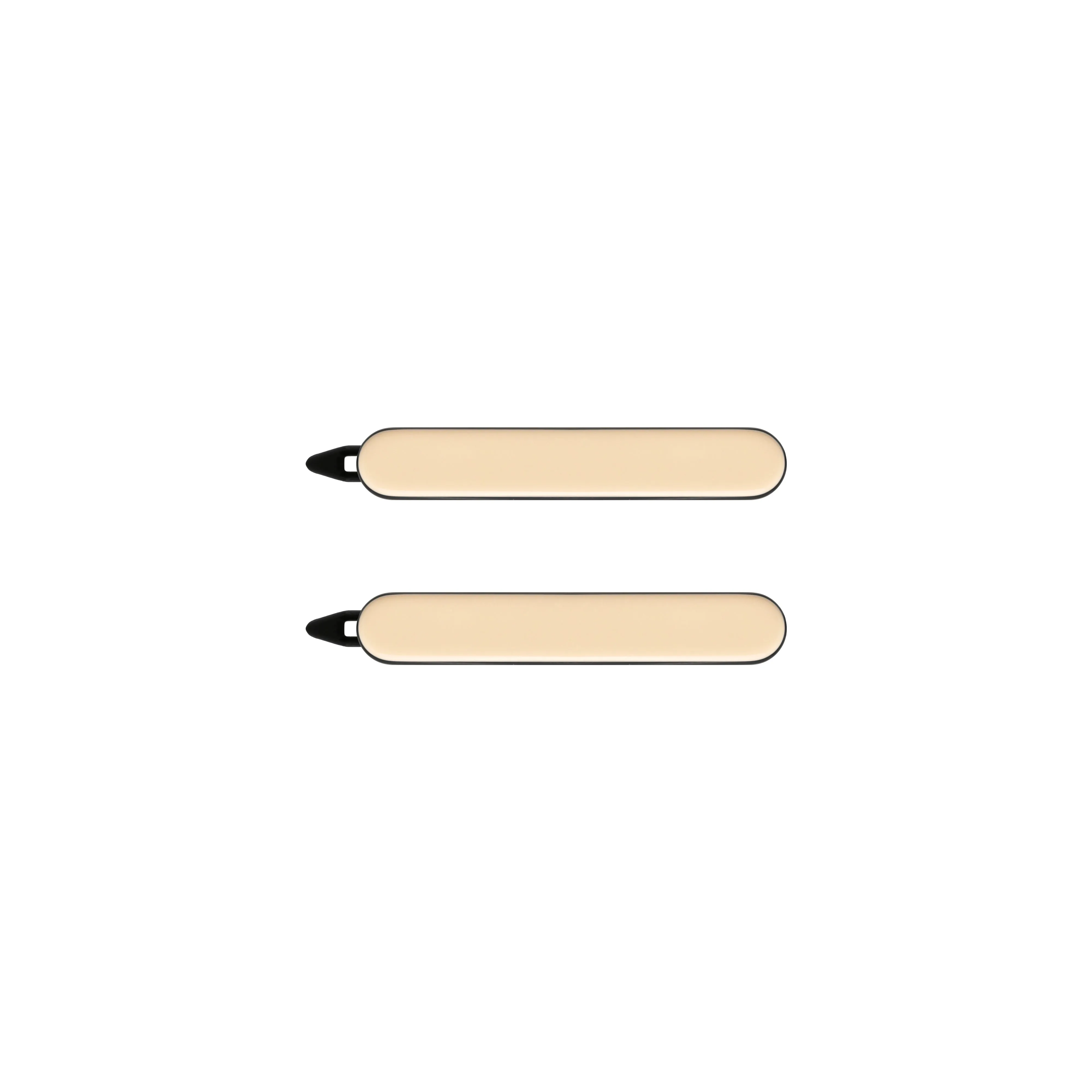 Classic Small Ivory Hair Clip Set