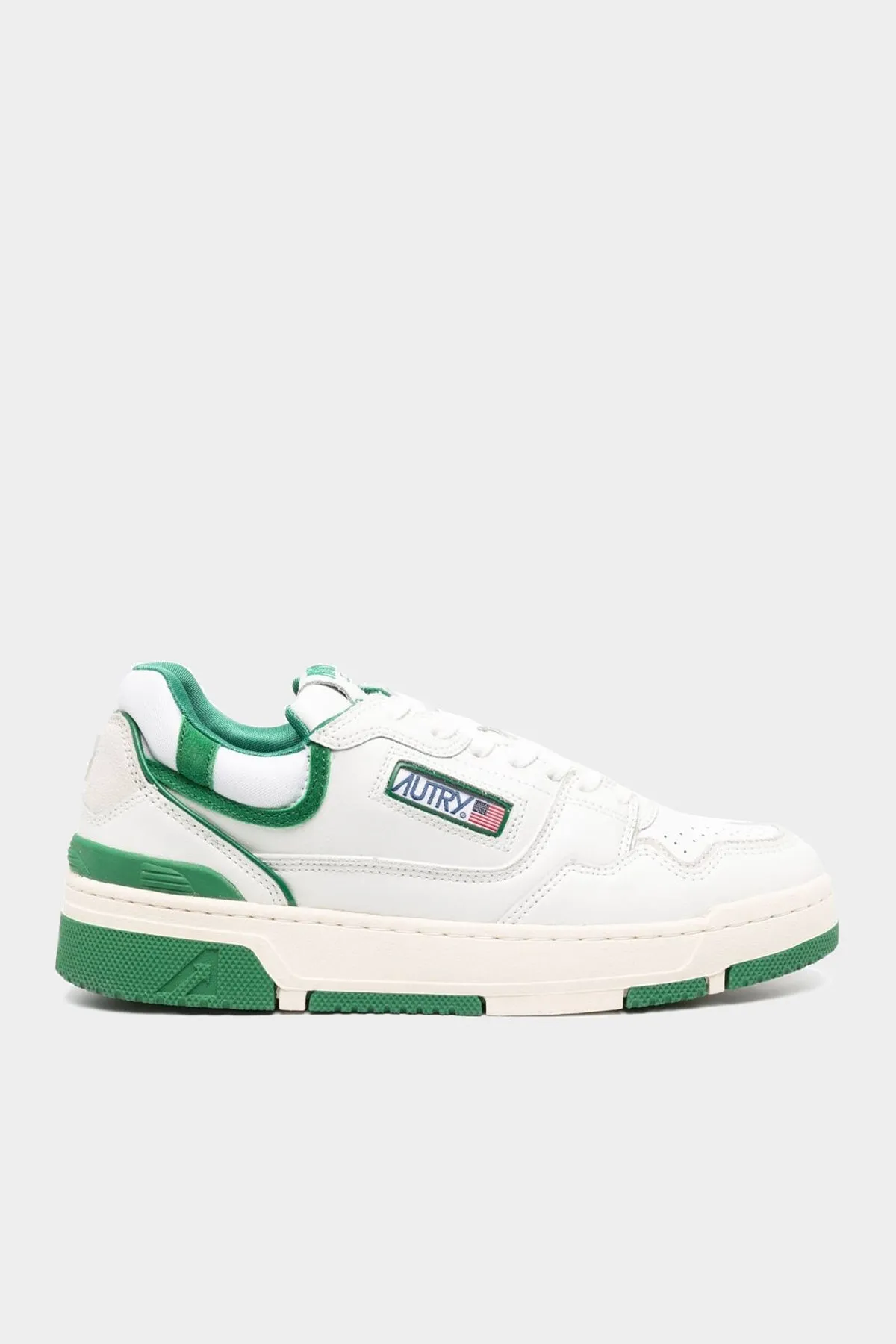 CLC Leather Men Sneaker in Green White