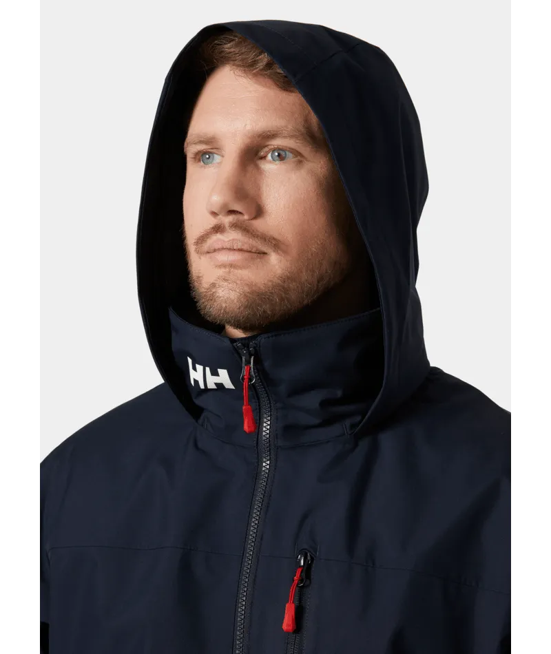 CREW HOODED MIDLAYER JACKET 2.0 - NAVY