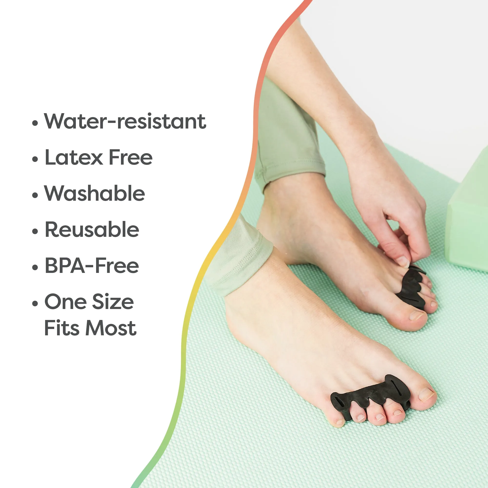 Customizable Toe Separators with Inserts